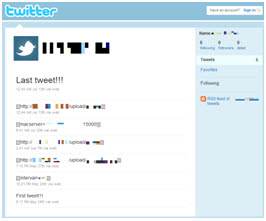 미투데이(m2day)와 트위터(twitter)를 통해 유포되는 악성코드 다운로드 주소